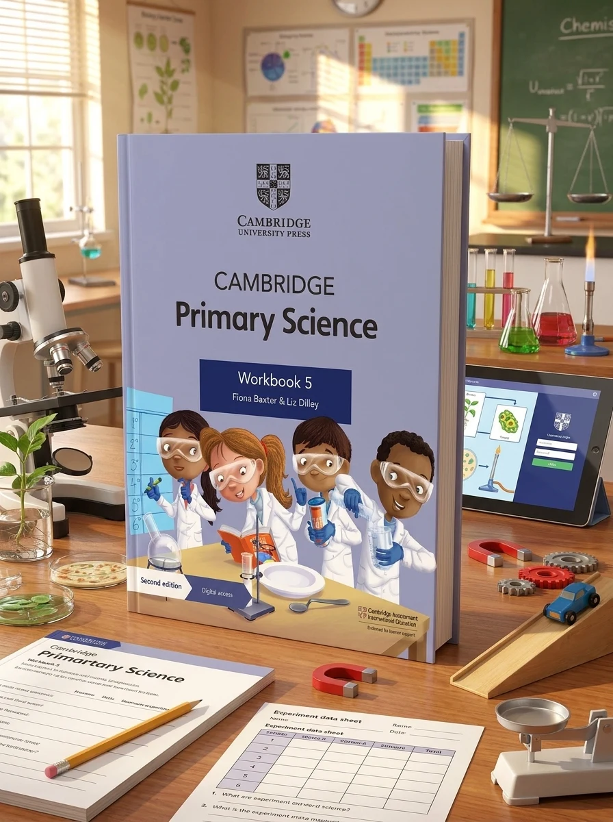 Cambridge Primary. Science. Workbook 5 with Digital Access (1 Year) — Вивчення мов