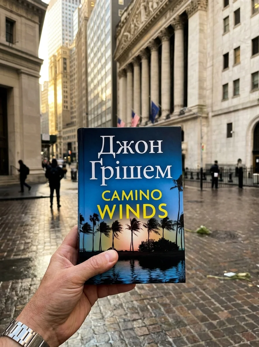 Camino Winds (Book2) — Джон Ґрішем, обкладинка