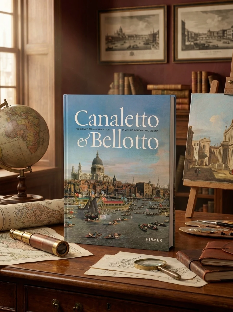 Canaletto and Bellotto. Observation and Invention in Venice, London, and Vienna — Матеуш Меєр, обкладинка