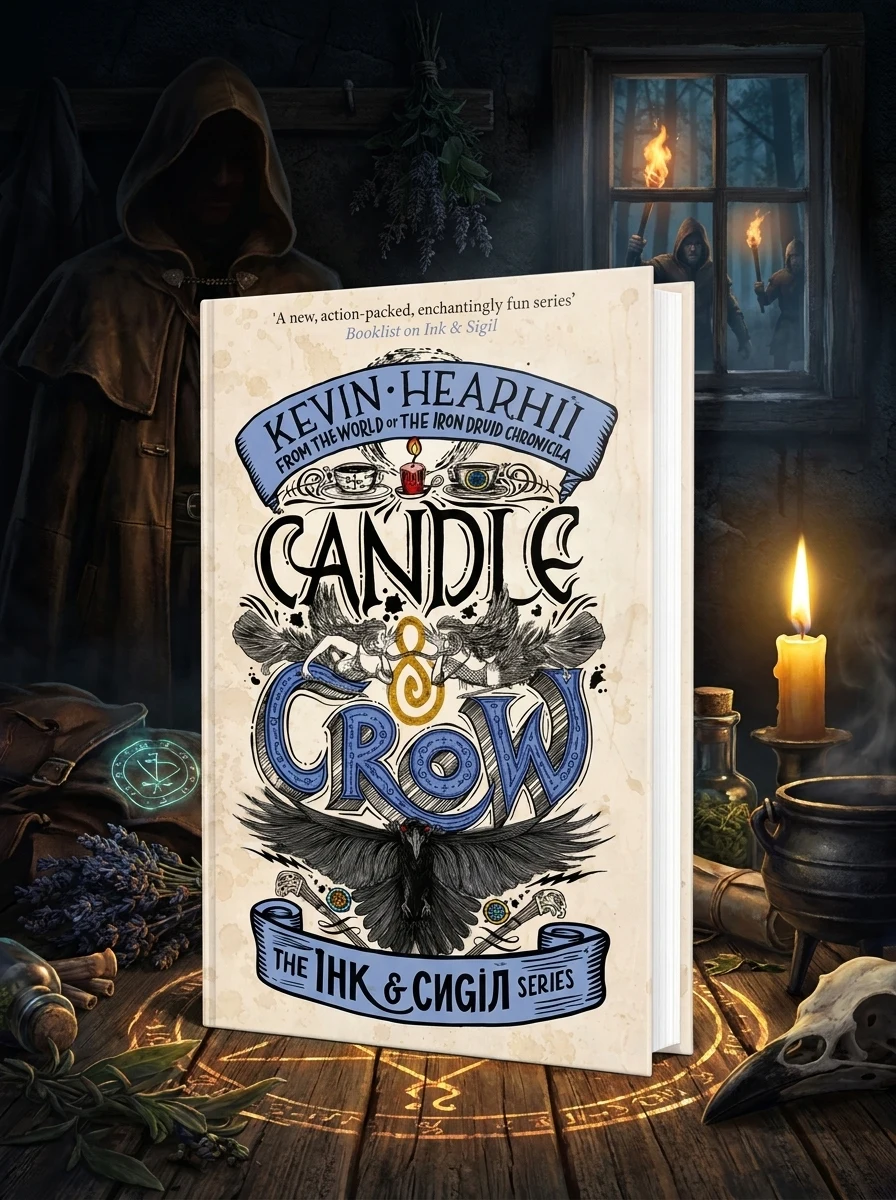 Candle & Crow