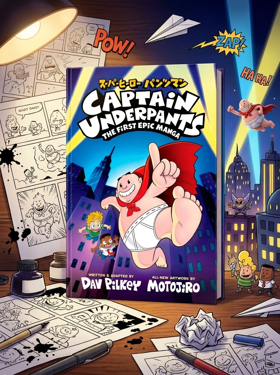 Captain Underpants: The First Epic Manga