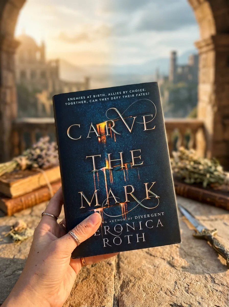 Carve the Mark — Вероніка Рот, обкладинка