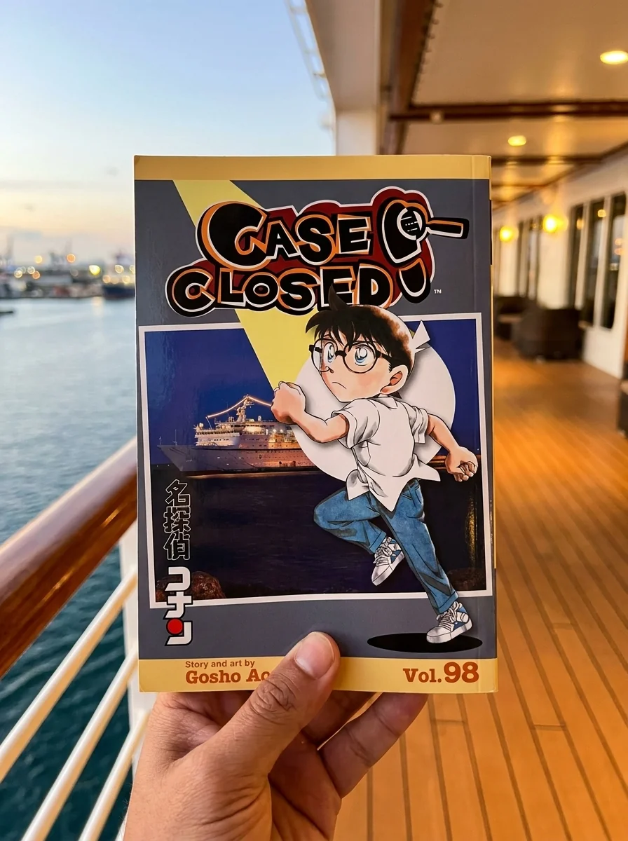 Case Closed, Vol. 98 — Gosho Aoyama, обкладинка