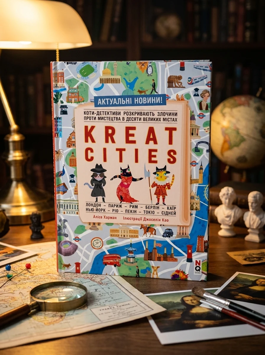 Cat Detectives Save Art Crimes in Ten Great Cities
