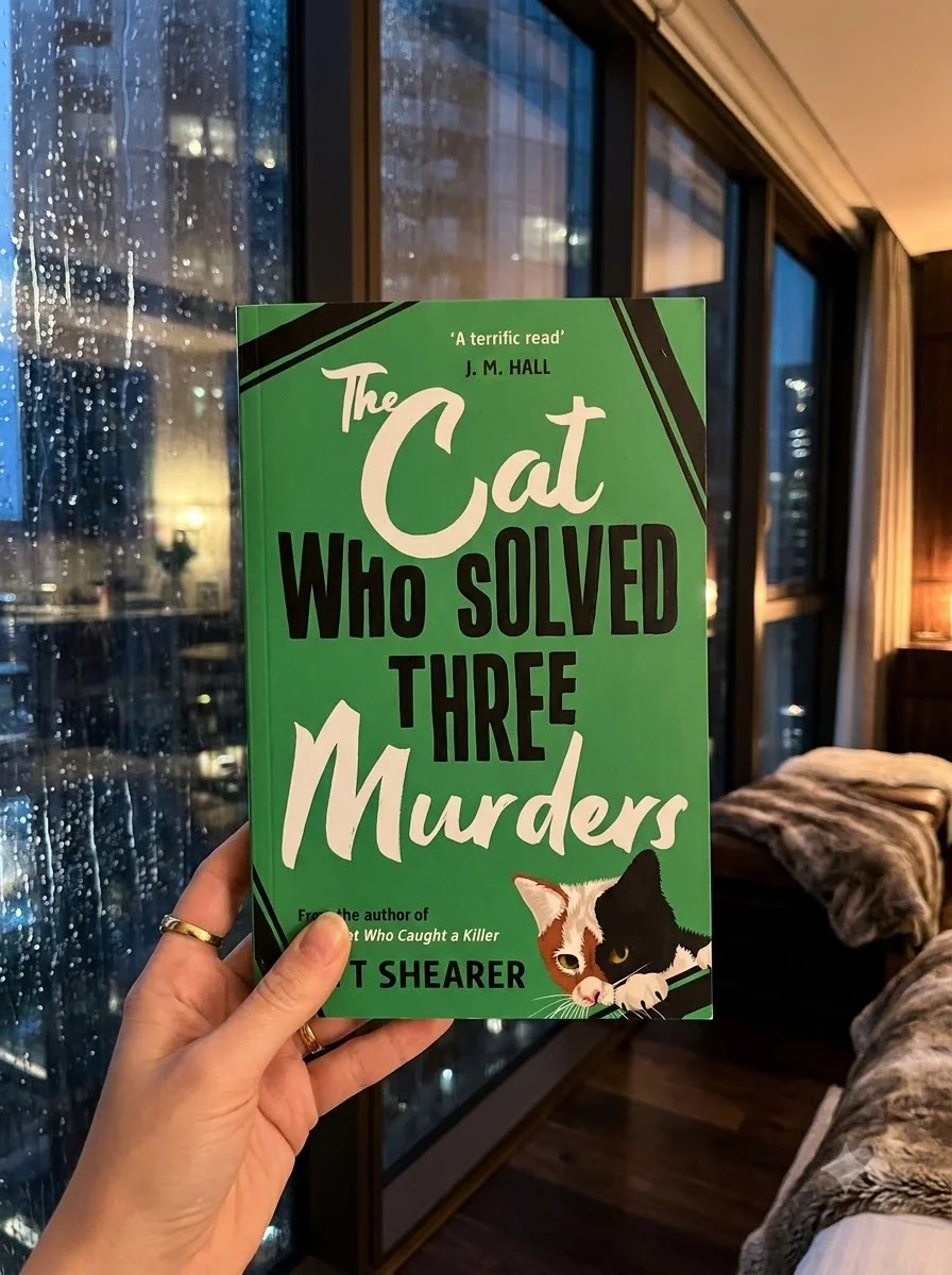 Cat Who Solved Three Murders — L T Shearer, обкладинка