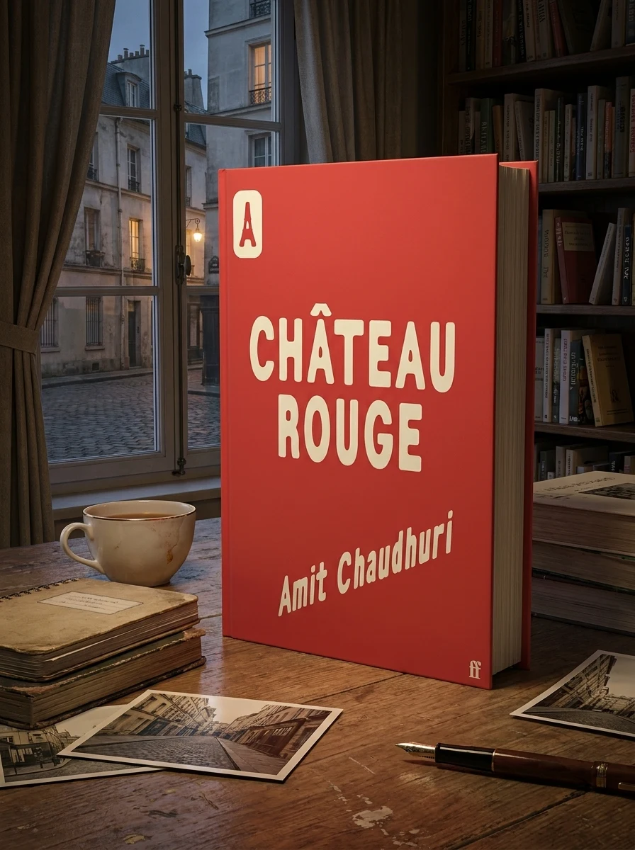 Château Rouge — Amit Chaudhuri, обкладинка