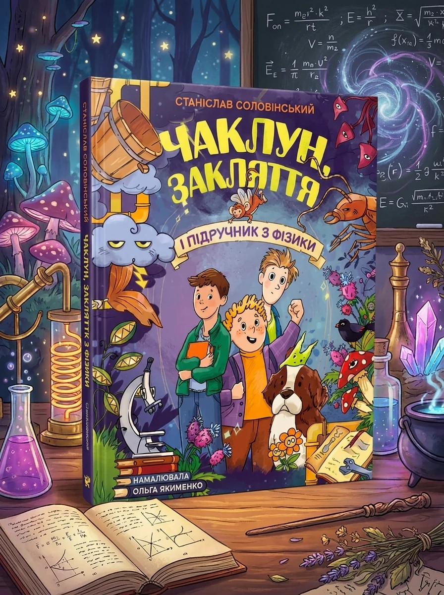Чаклун, закляття і підручник з фізики — Художня література