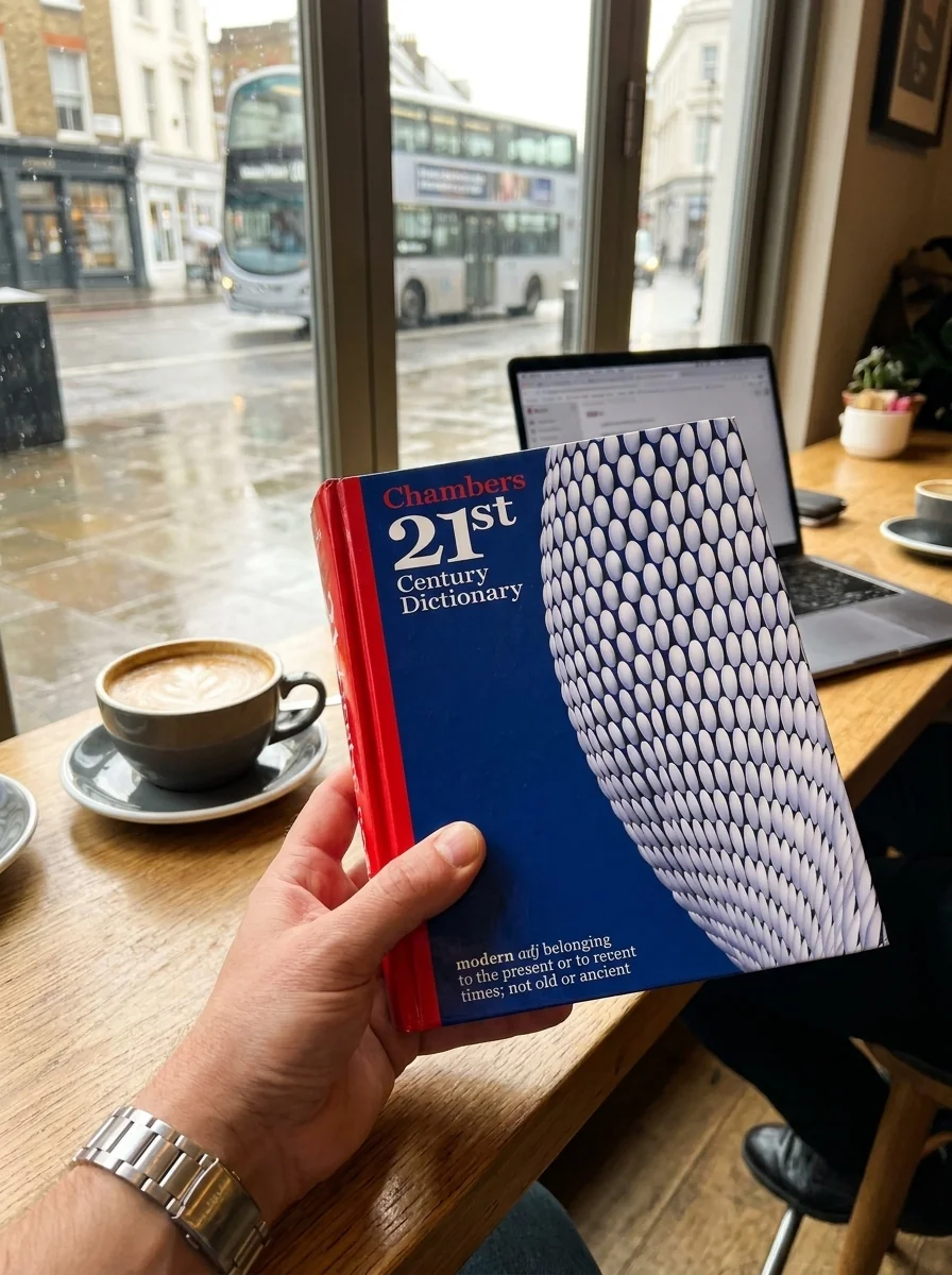 Chambers 21st Century Dictionary — Mairi Robinson, обкладинка