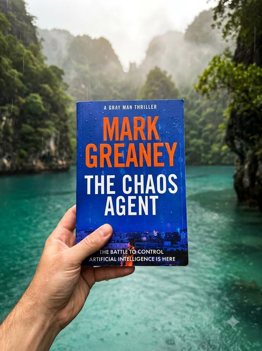 Chaos Agent — Mark Greaney, обкладинка
