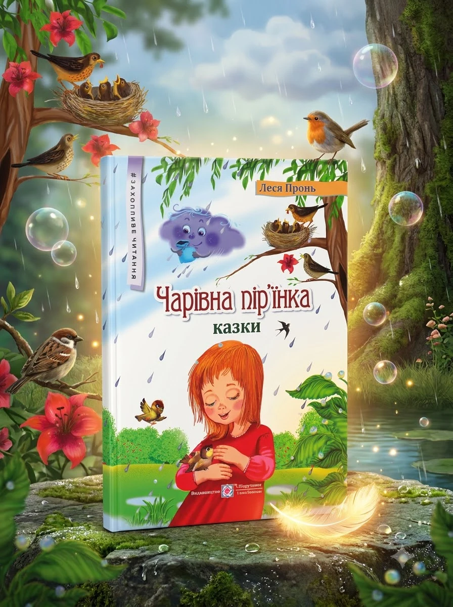 Чарівна пір'їнка — Пронь Л., обкладинка