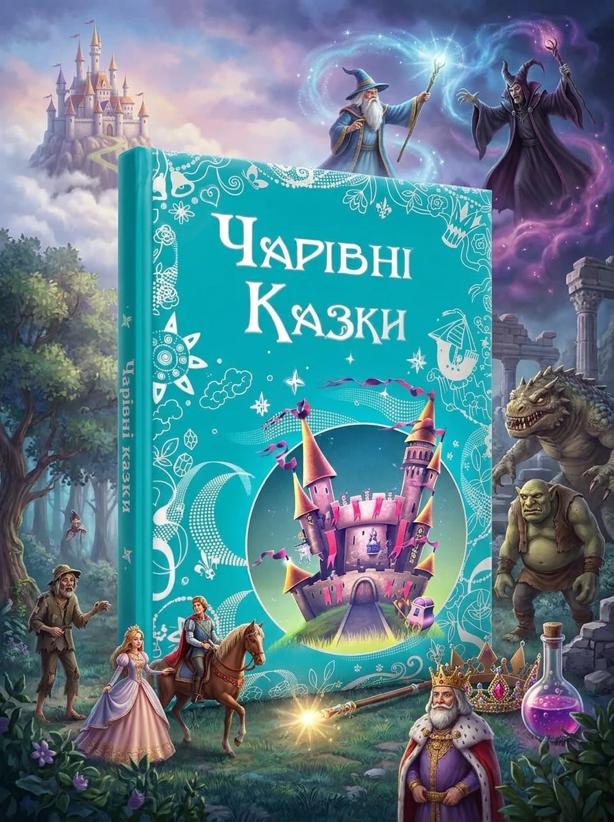 Чарівні казки (ПЕТ) — Дитячі книги