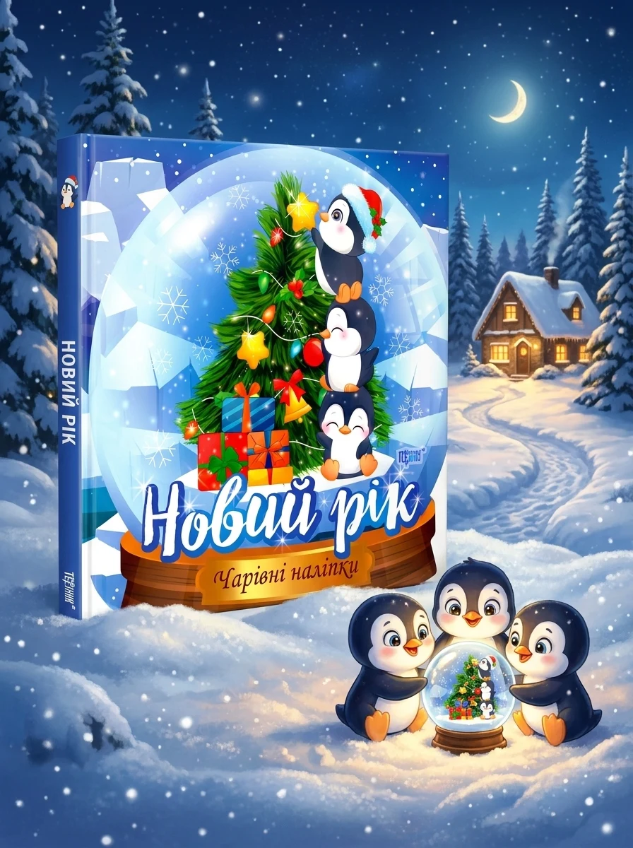 Чарівні наліпки. Кришталева куля. Новий рік — фото 2