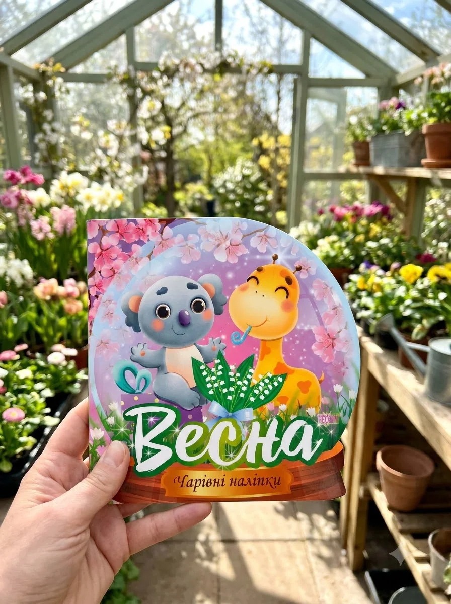 Чарівні наліпки. Кришталева куля. Весна — Книги