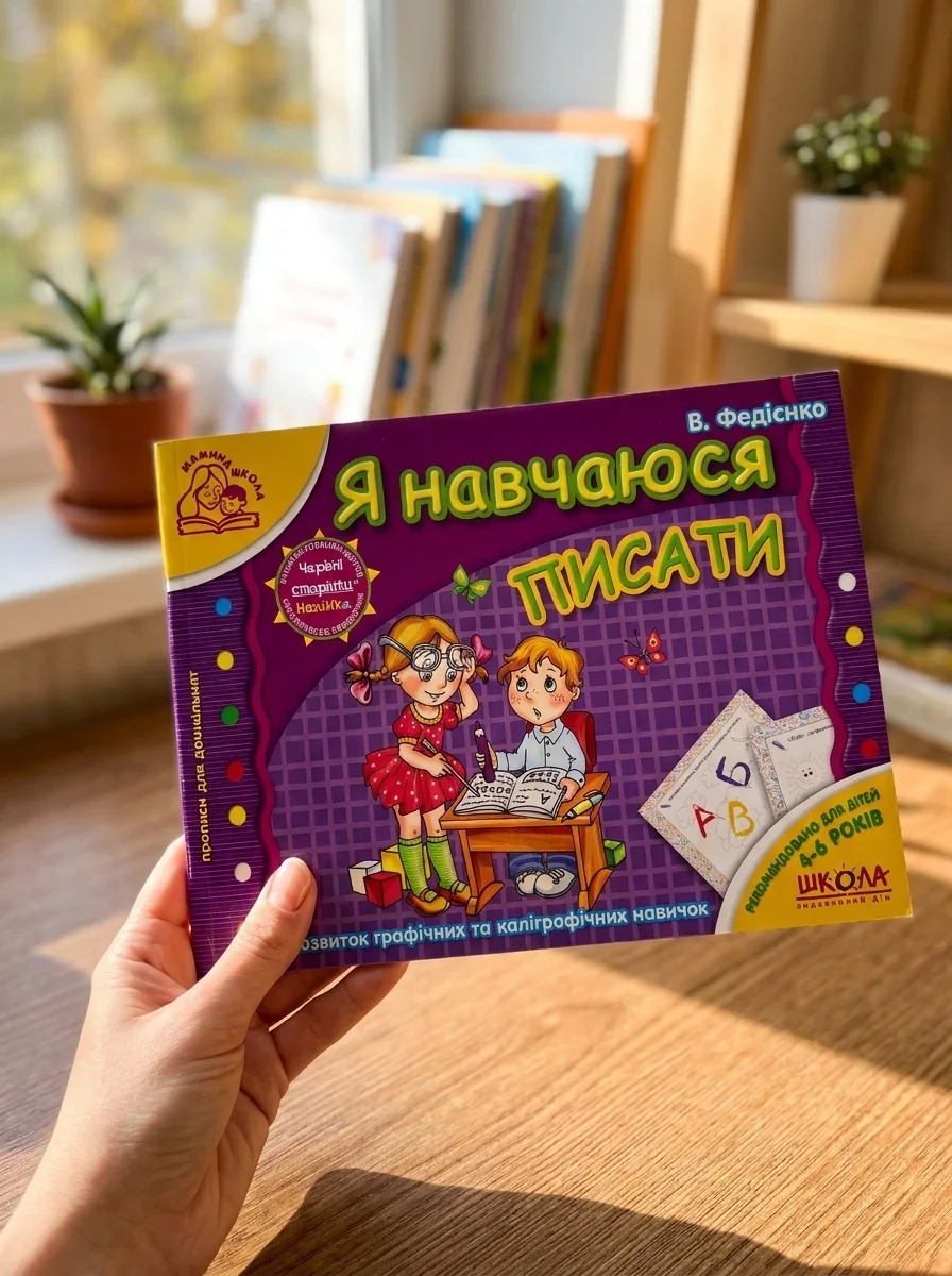 Чарівні сторінки. Я навчаюся писати. 4-6 років — Підготовка до школи
