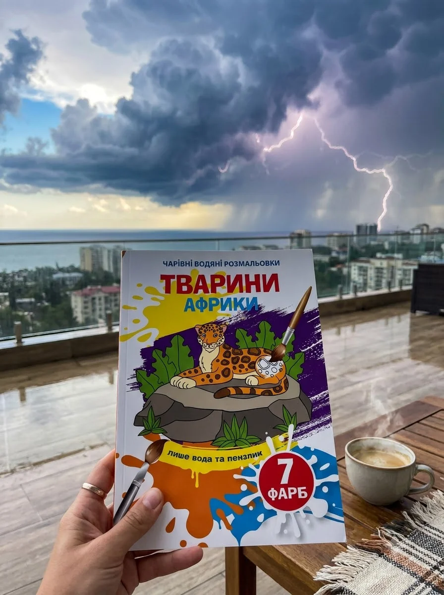 Чарівні водяні розмальовки. Тварини Африки — фото 2