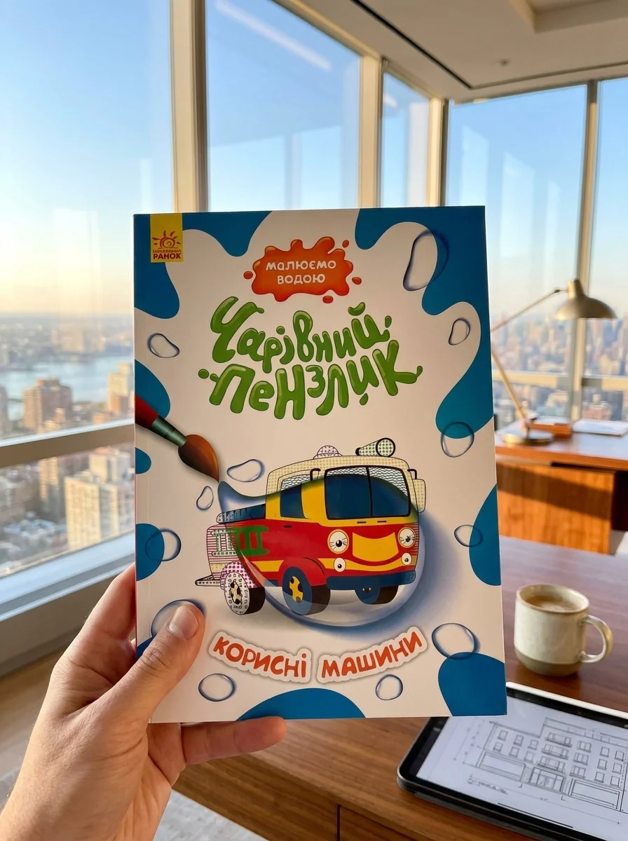 Чарівний пензлик. Корисні машини — Дитяча література