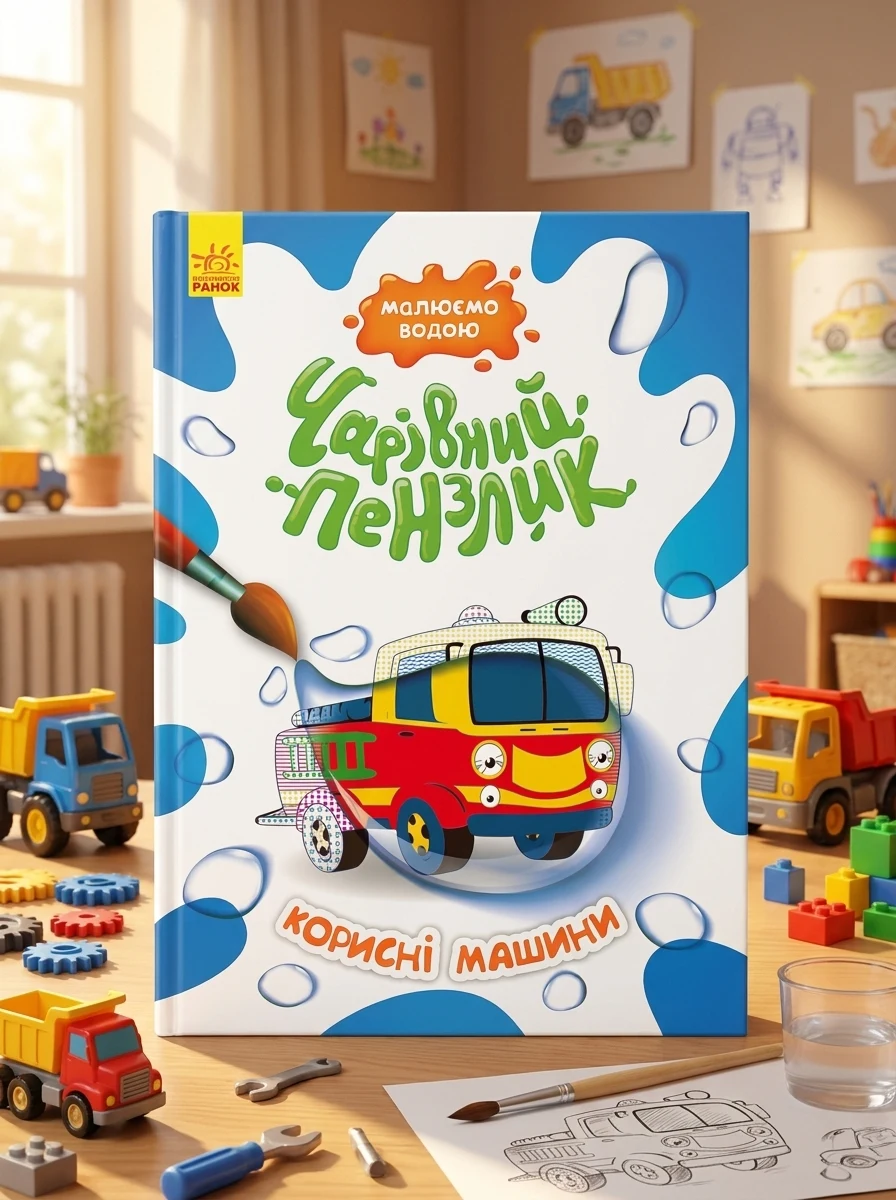Чарівний пензлик. Корисні машини, — Дитяча література