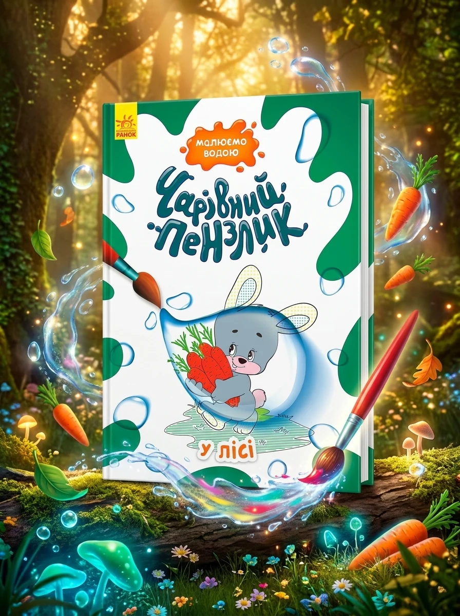 Чарівний пензлик. У лісі, — Дитяча література