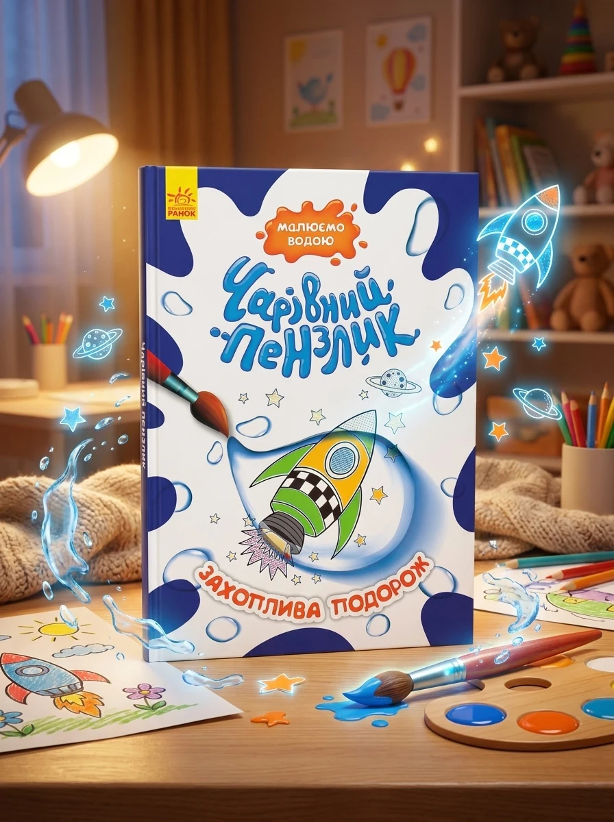 Чарівний пензлик. Захоплива подорож, — Дитяча література