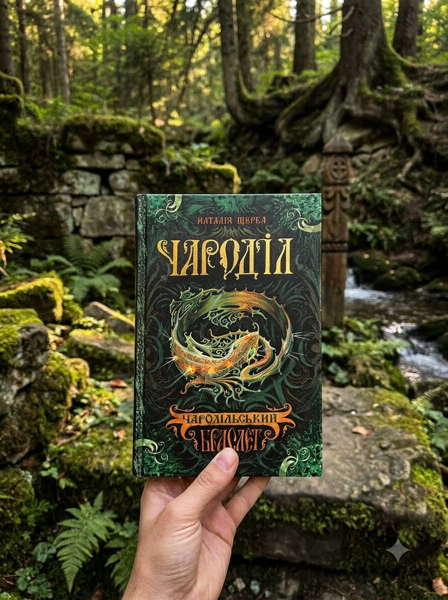 Чароділ. Книга 1. Чародільський браслет — Наталія Щерба, обкладинка