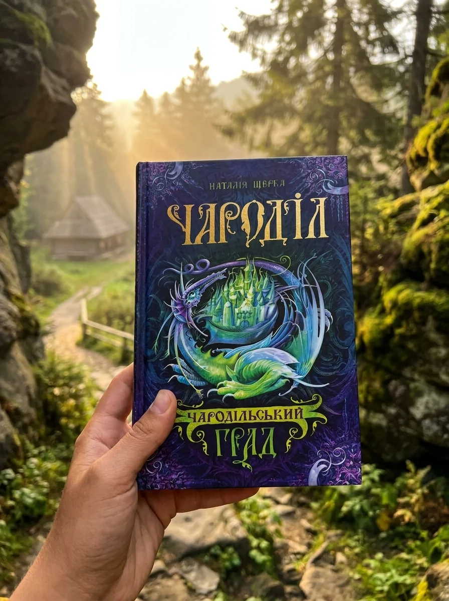 Чароділ. Книга 3. Чародільський град — Наталія Щерба, обкладинка