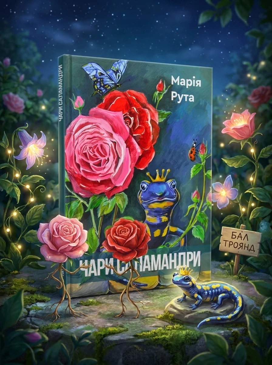 Чари саламандри — Дитячі книги