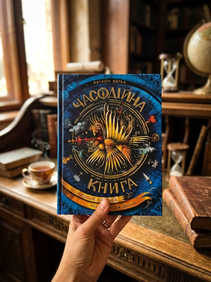 Часодії. Часодійна книга — Наталія Щерба, обкладинка