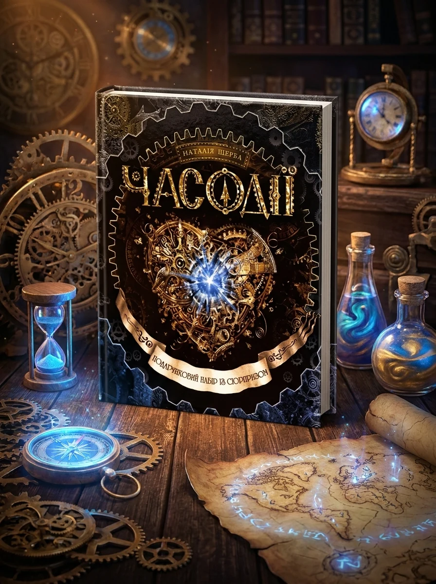 Часодії. Подарунковий комплект із 6 книг + браслет