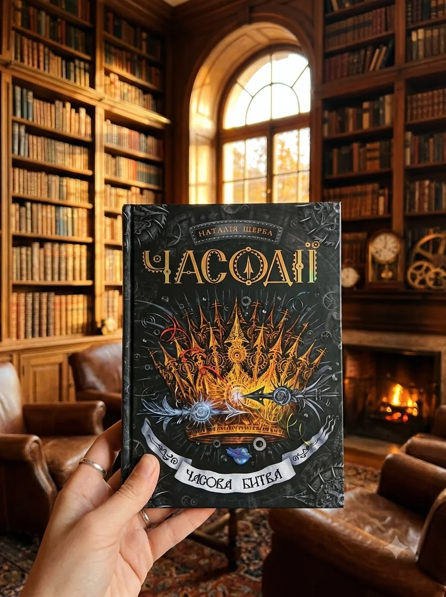 Часова битва. Часодії. Книга 6 — Наталія Щерба, обкладинка