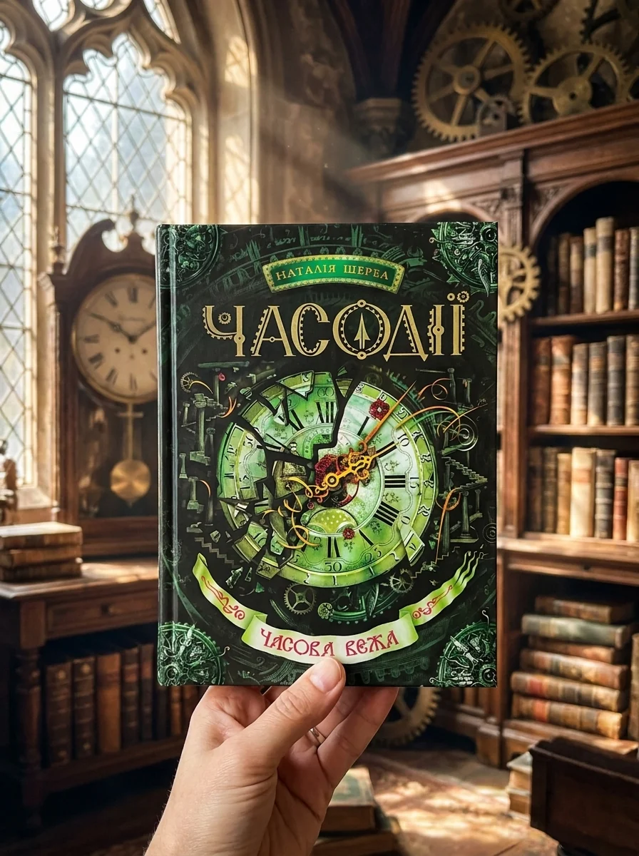 Часова вежа. Часодії. Книга 3 — Наталія Щерба, обкладинка