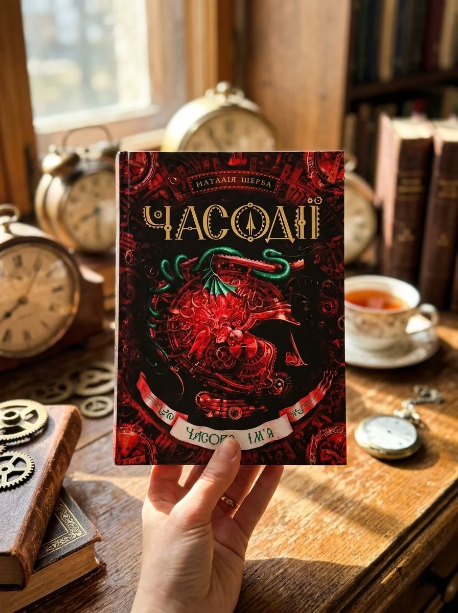 Часове імя. Часодії. Книга 4 — Наталія Щерба, обкладинка