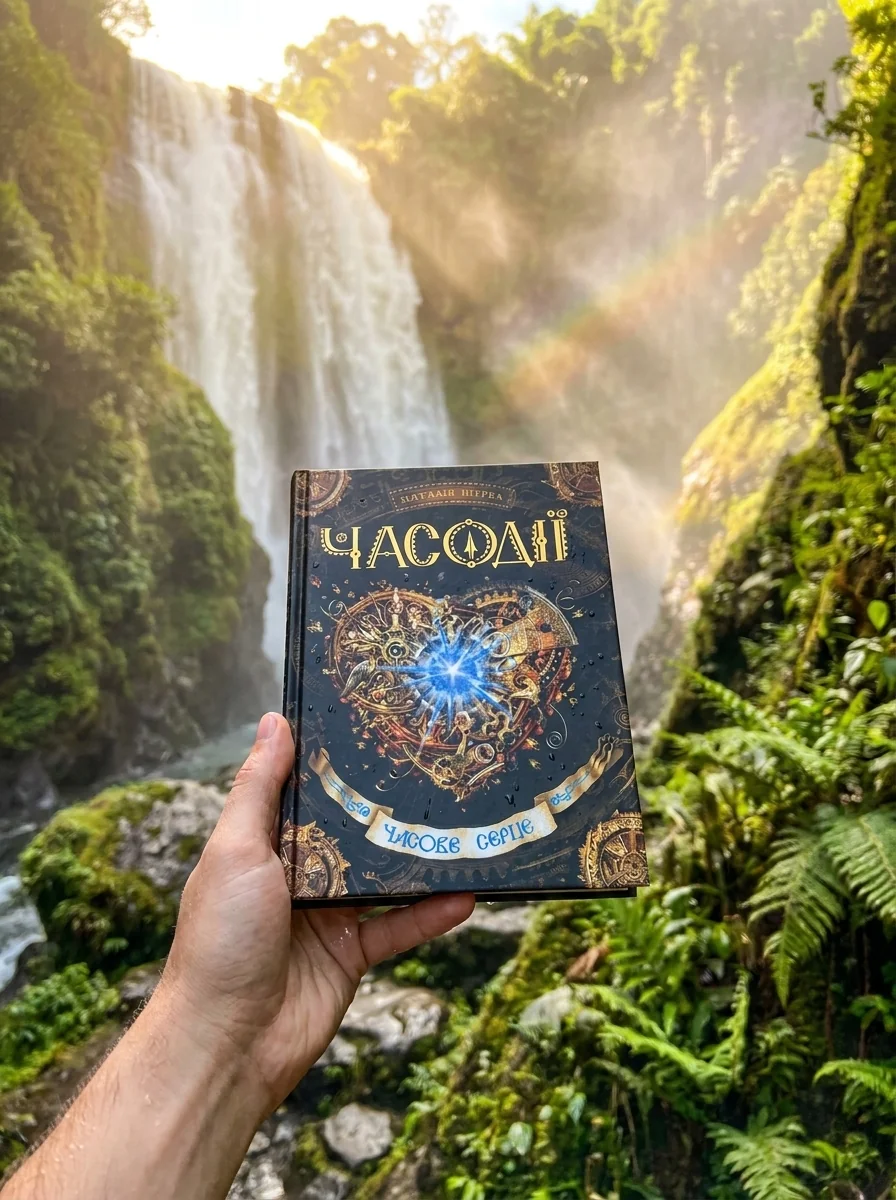 Часове серце. Часодії. Книга 2 — Наталія Щерба, обкладинка