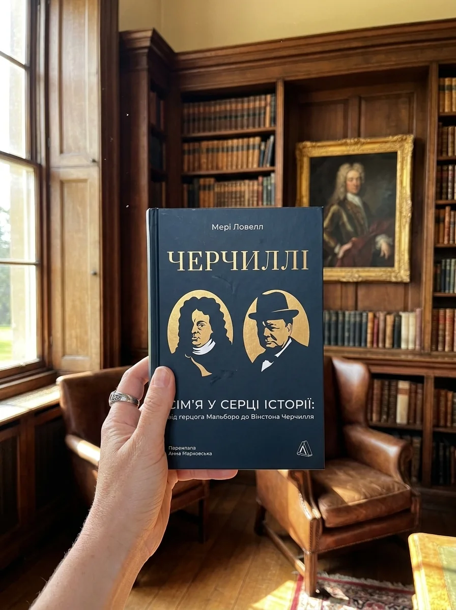 Черчиллі. Сім’я в серці історії: від герцога Мальборо до Вінстона Черчилля — Мері С. Ловелл, обкладинка