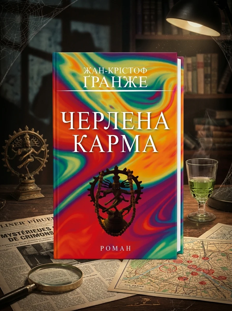 Черлена карма — Художня література