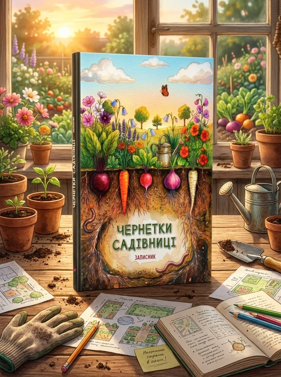 Чернетки садівниці (записник) — Дім. Дозвілля. Туризм. Тварини