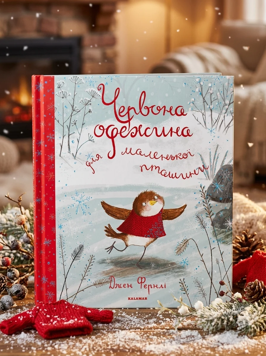 Червона одежина для маленької пташини — Дитяча література