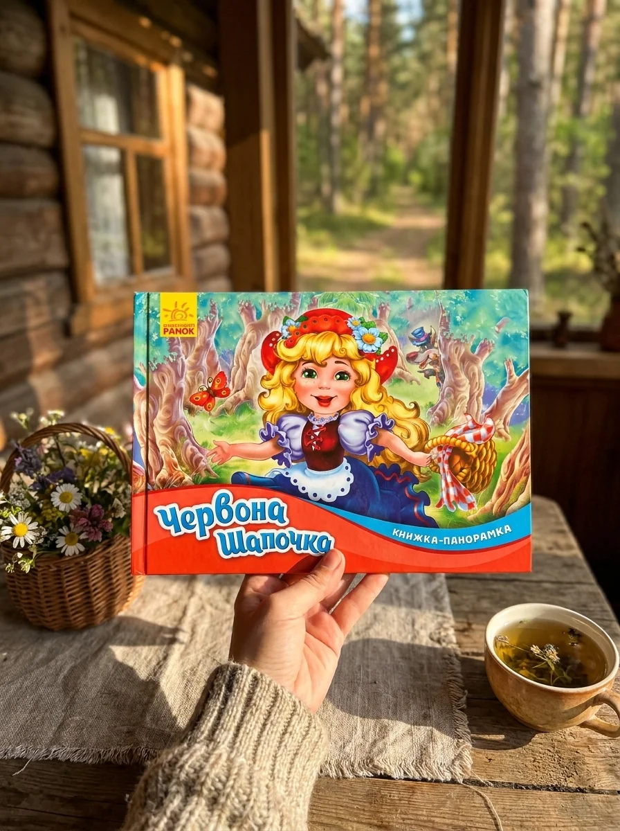 Червона шапочка. Книжка-панорамка — Казки