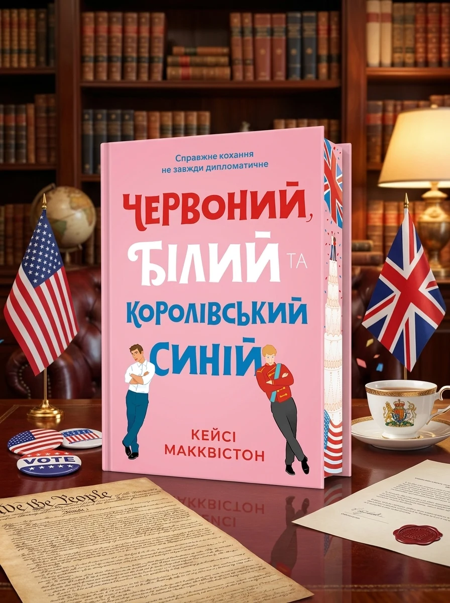 Червоний, білий та королівський синій (Limited Edition) — Художня література