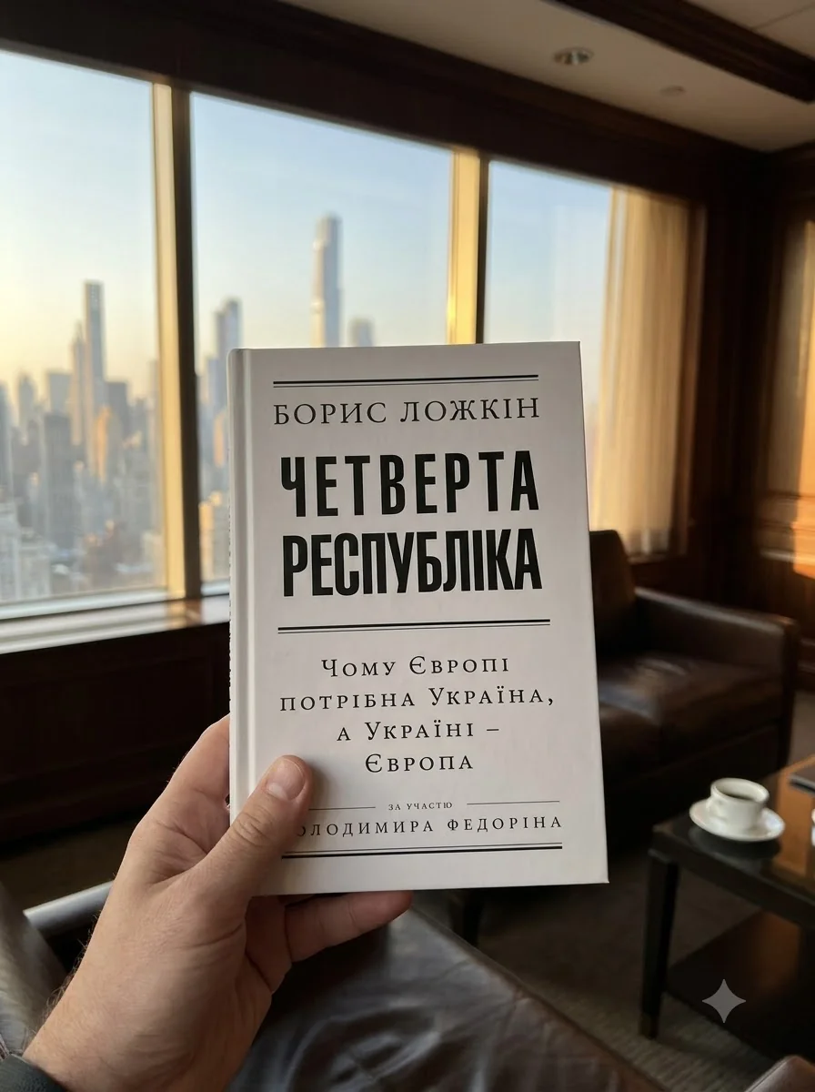 Четверта республіка — Ложкін Б., обкладинка