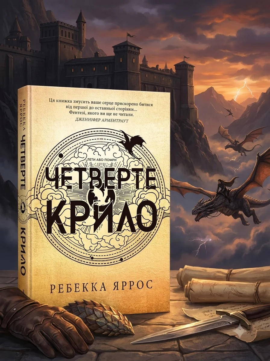 Четверте крило. Емпіреї. Книга 1 (м'яка обкладинка) — Художня література