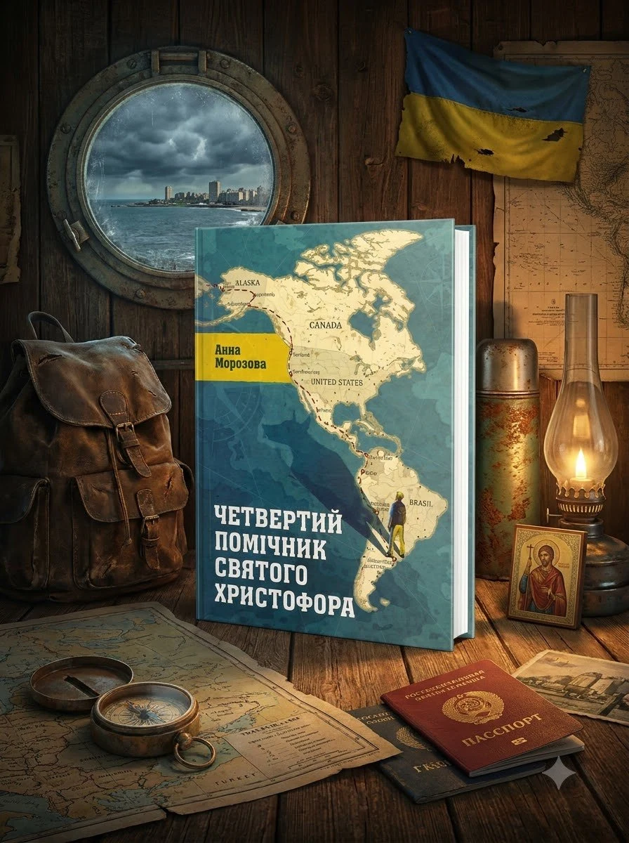 Четвертий помічник святого Христофора — Морозова Анна, обкладинка