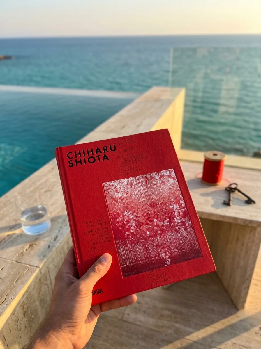 Chiharu Shiota (Bilingual edition), обкладинка