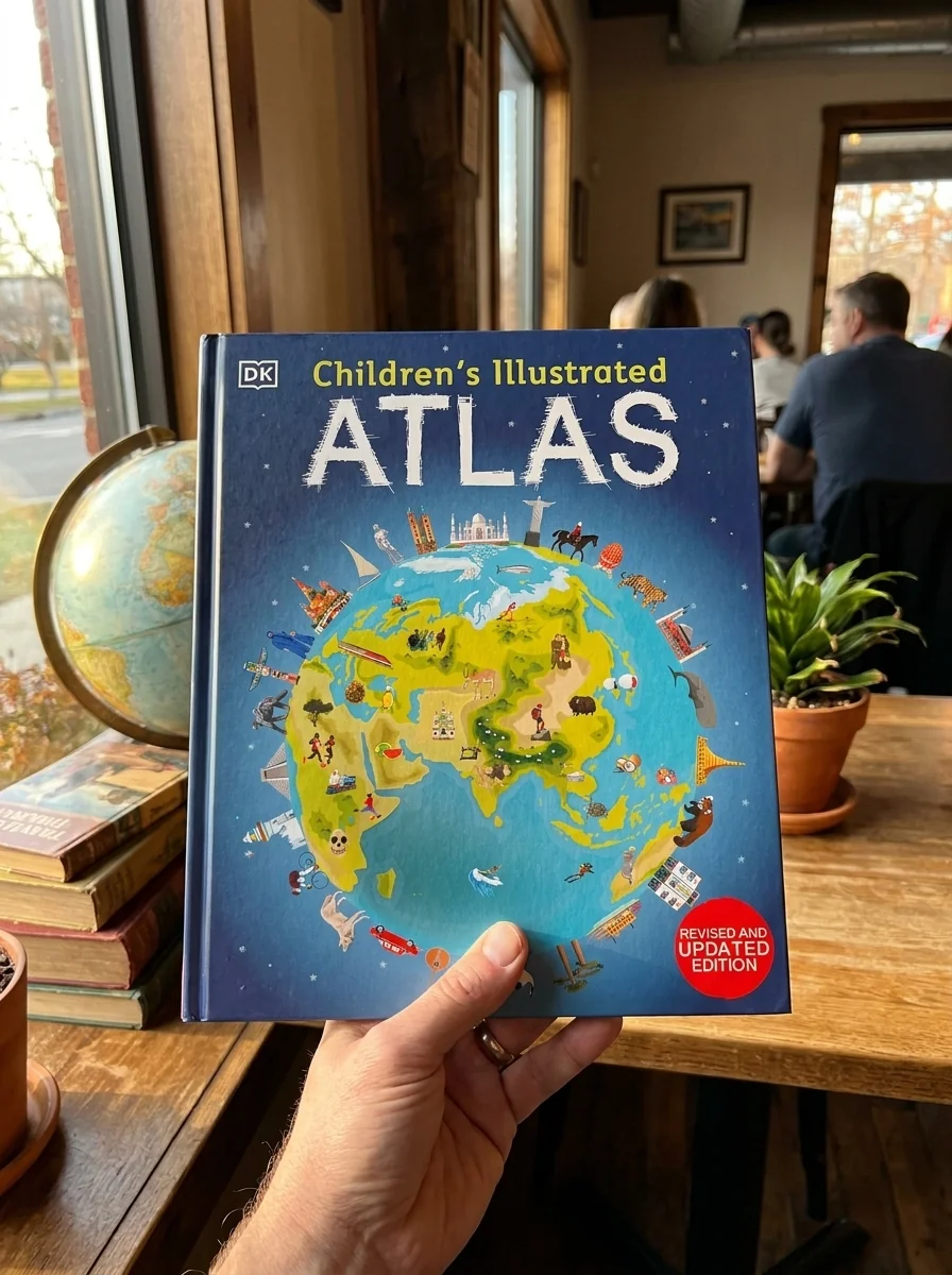 Children's Illustrated Atlas, обкладинка