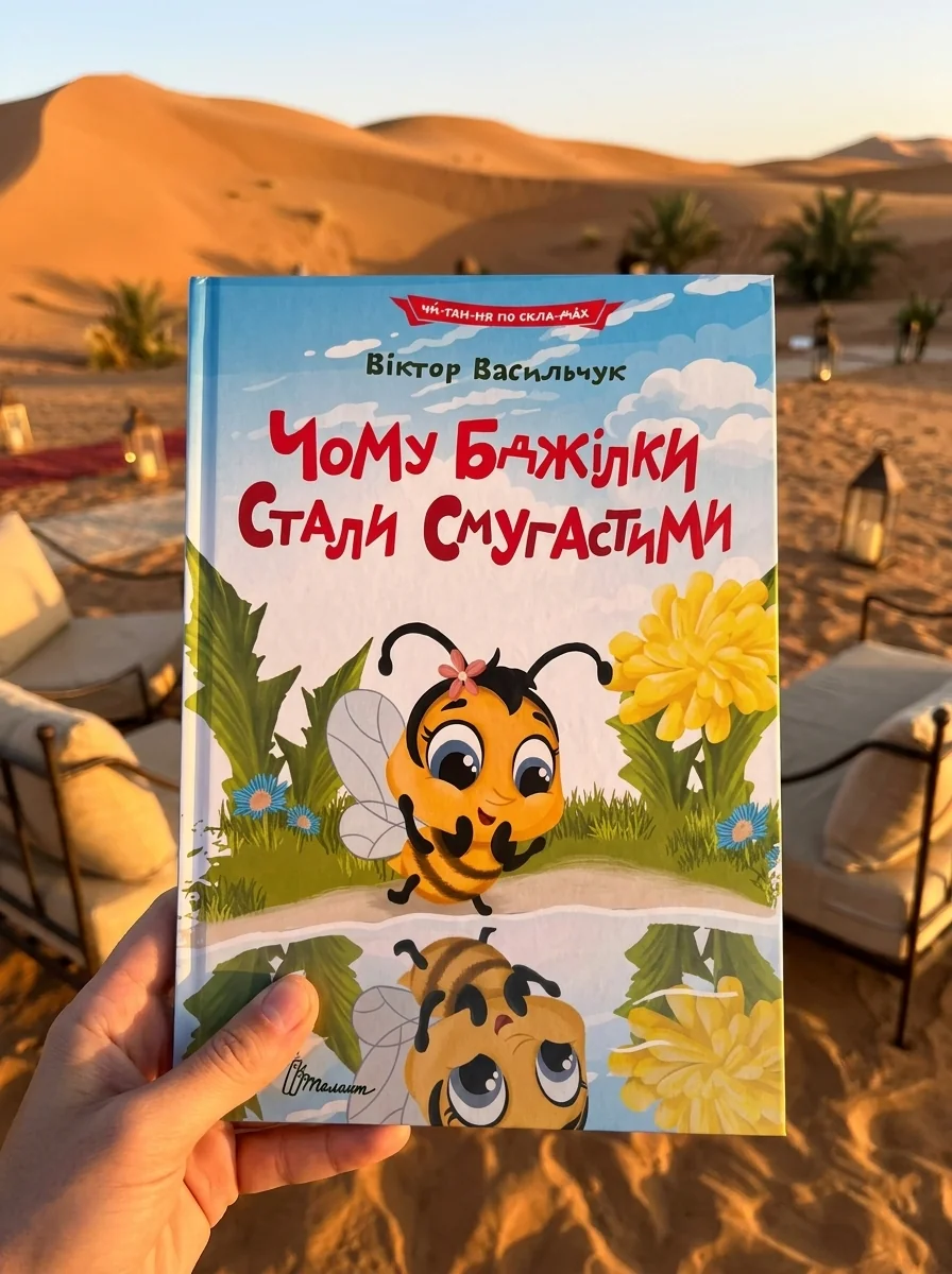 Чому бджілки стали смугастими — Дитяча література