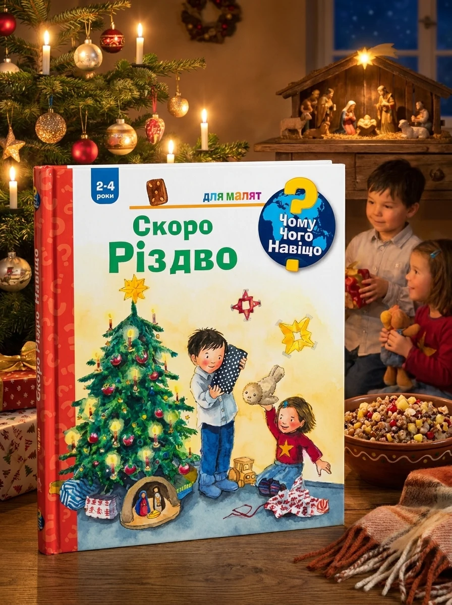 Чому? Чого? Навіщо? Скоро Різдво — Дитяча література