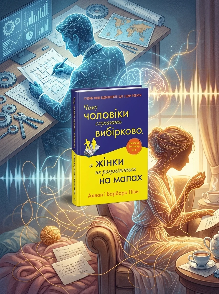 Чому чоловіки слухають вибірково, а жінки не розуміються на мапах — Наука та психологія