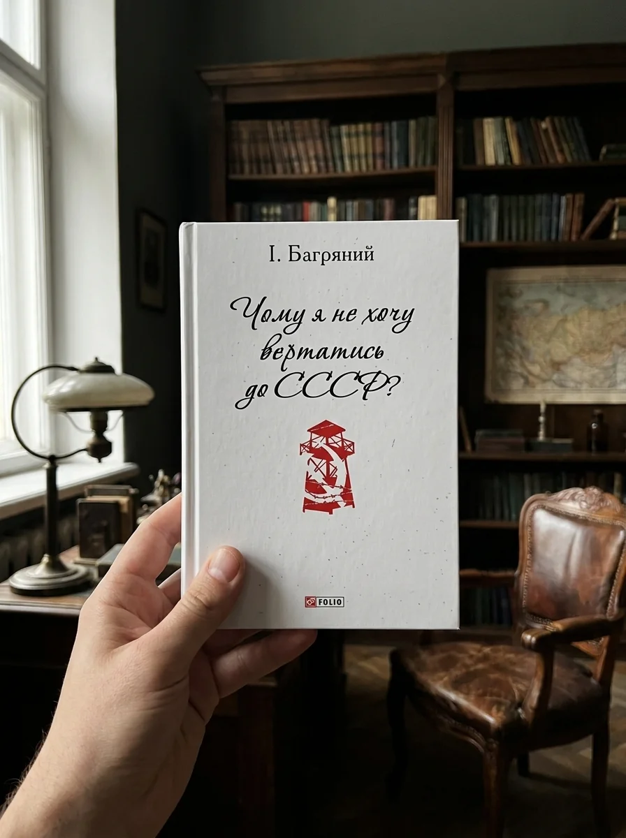 Чому я не хочу вертатись до СССР? — Іван Багряний, обкладинка