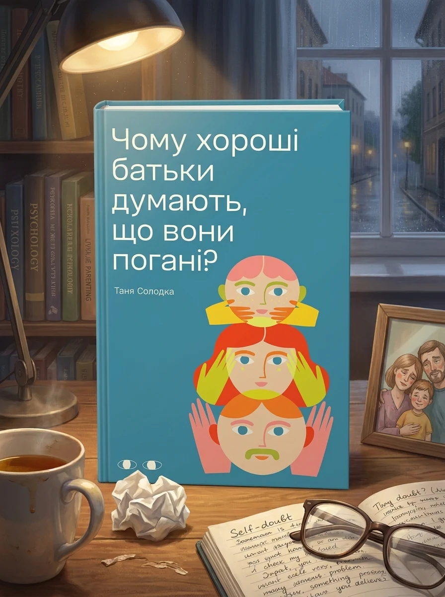 Чому хороші батьки думають, що вони погані? — Таня Солодка, обкладинка