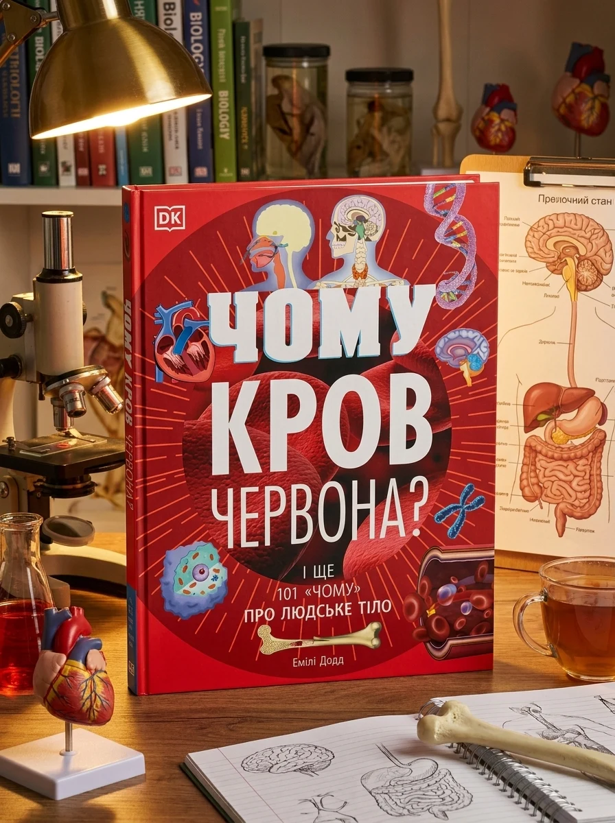 Чому кров червона? І ще 101 чому про людське тіло — Наука та психологія