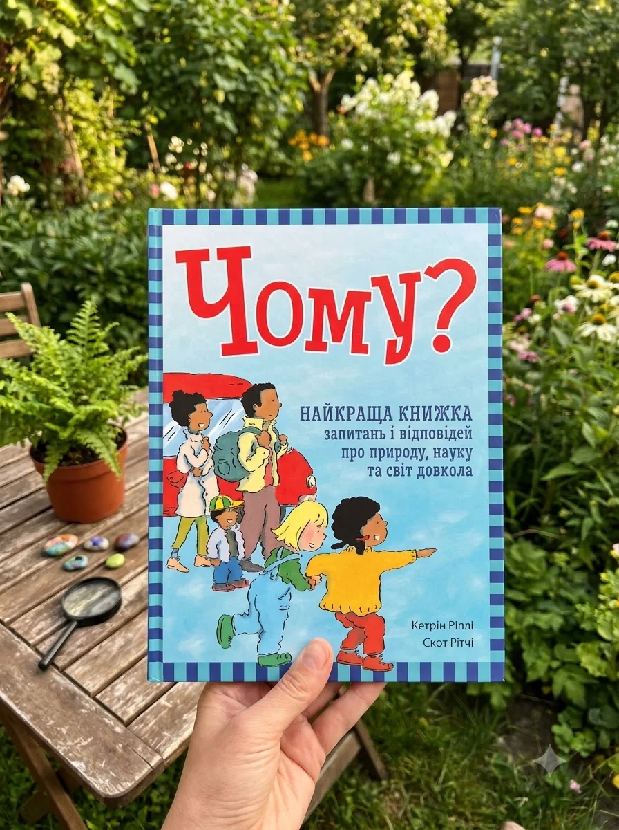 Чому? Найкраща книжка запитань і відповідей про природу, науку та світ довкола — Дитячі енциклопедії